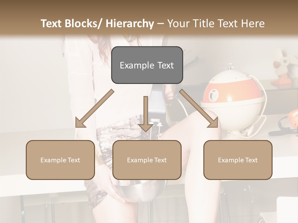 Interior Fashion Legs PowerPoint Template