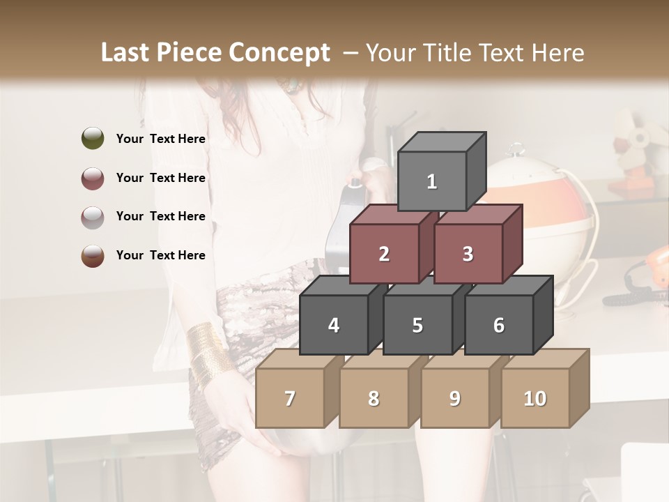 Interior Fashion Legs PowerPoint Template