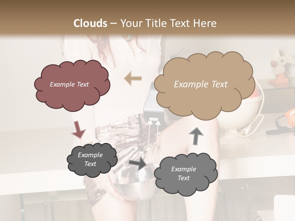 Interior Fashion Legs PowerPoint Template