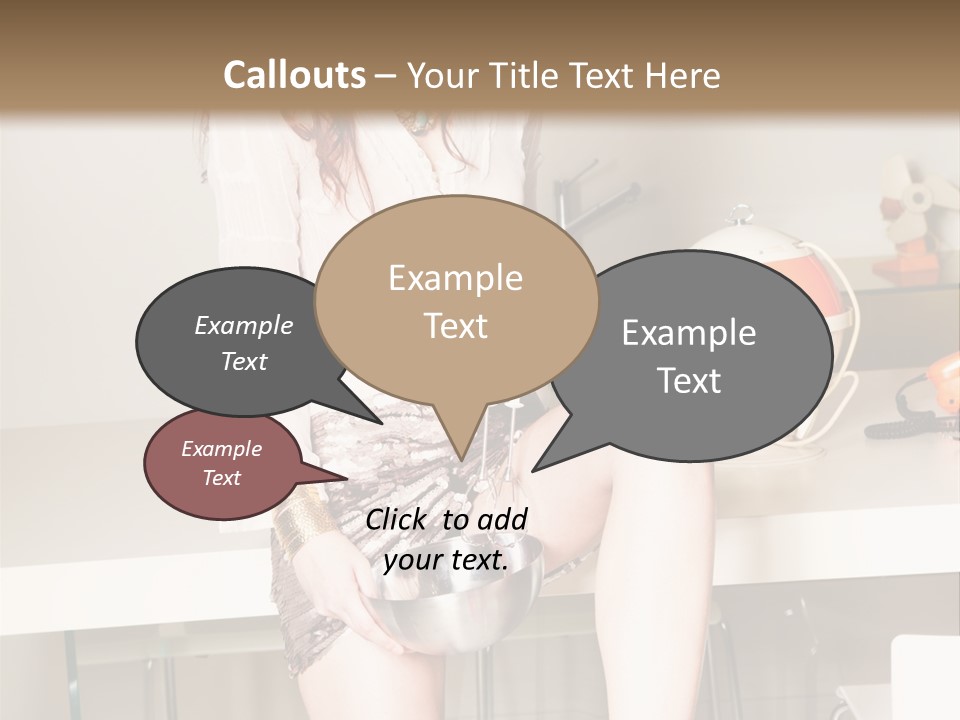 Interior Fashion Legs PowerPoint Template