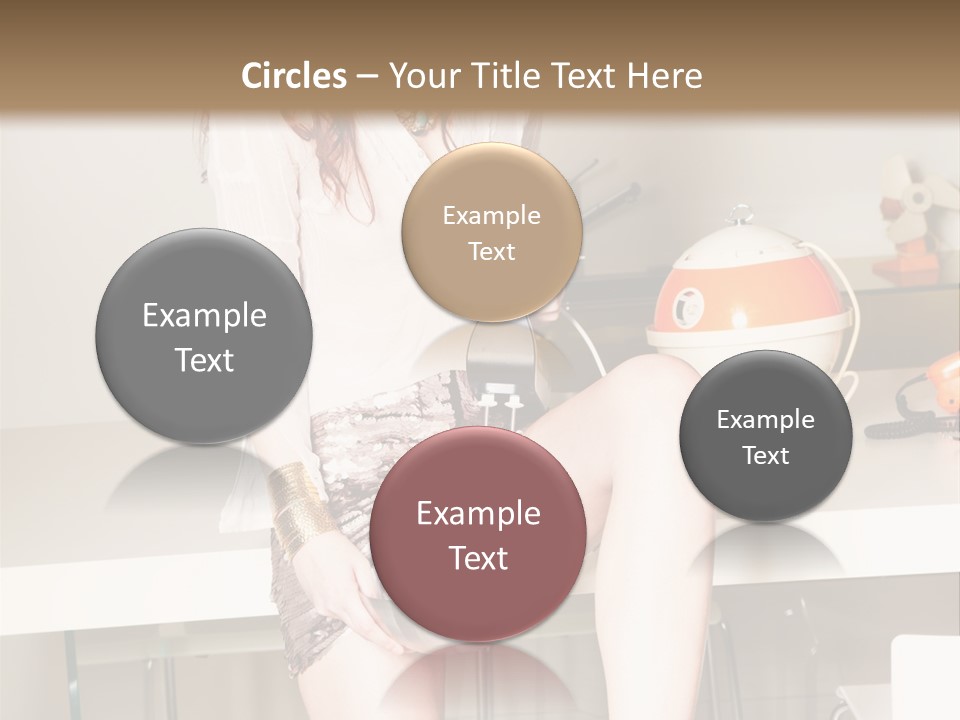 Interior Fashion Legs PowerPoint Template