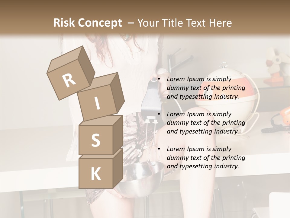 Interior Fashion Legs PowerPoint Template