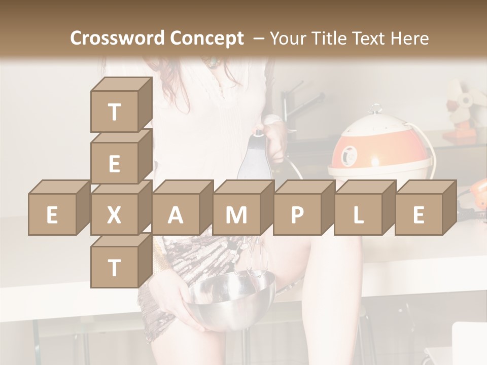 Interior Fashion Legs PowerPoint Template