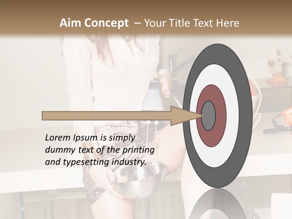 Interior Fashion Legs PowerPoint Template