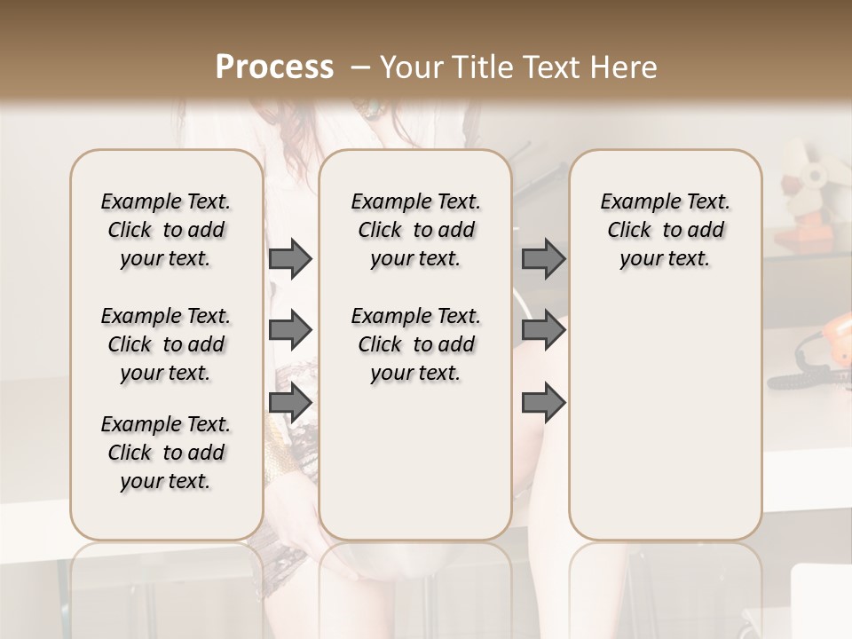 Interior Fashion Legs PowerPoint Template