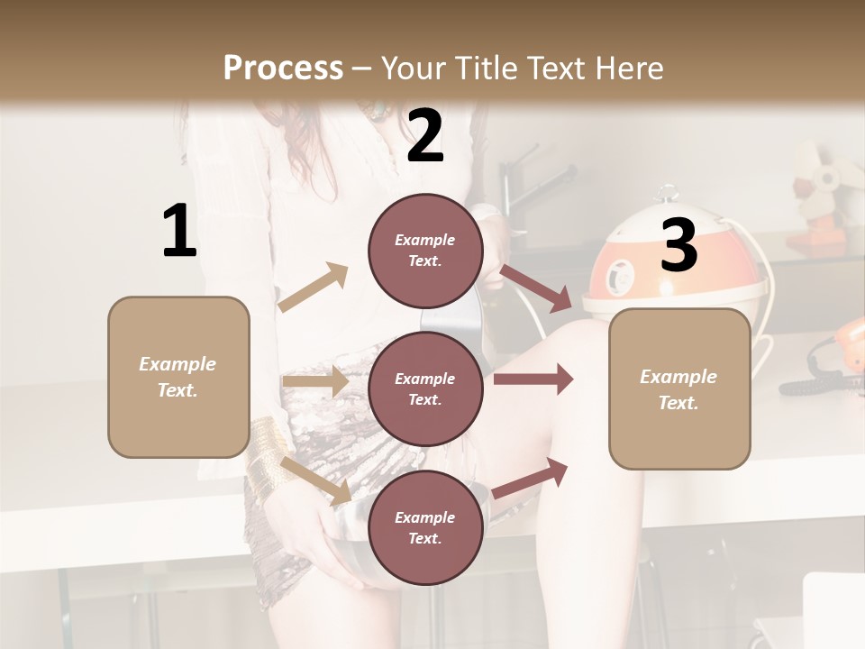 Interior Fashion Legs PowerPoint Template