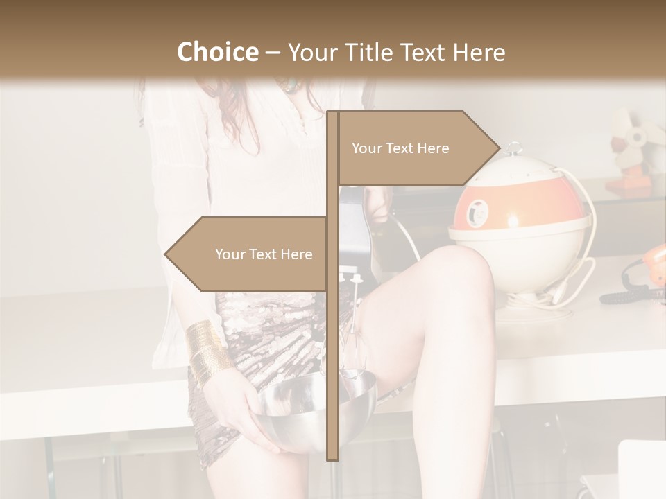 Interior Fashion Legs PowerPoint Template