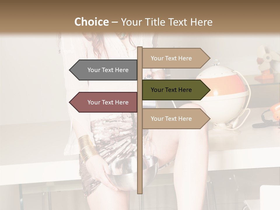 Interior Fashion Legs PowerPoint Template