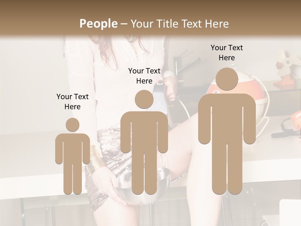 Interior Fashion Legs PowerPoint Template