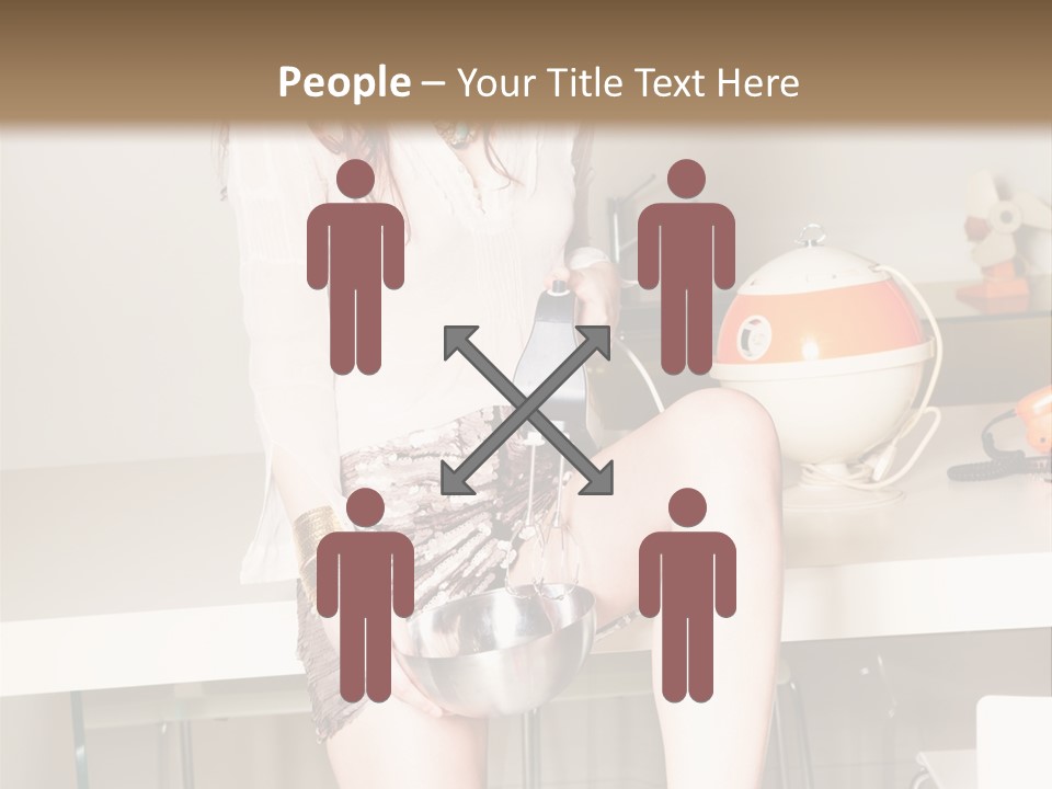 Interior Fashion Legs PowerPoint Template
