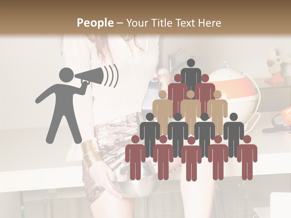 Interior Fashion Legs PowerPoint Template