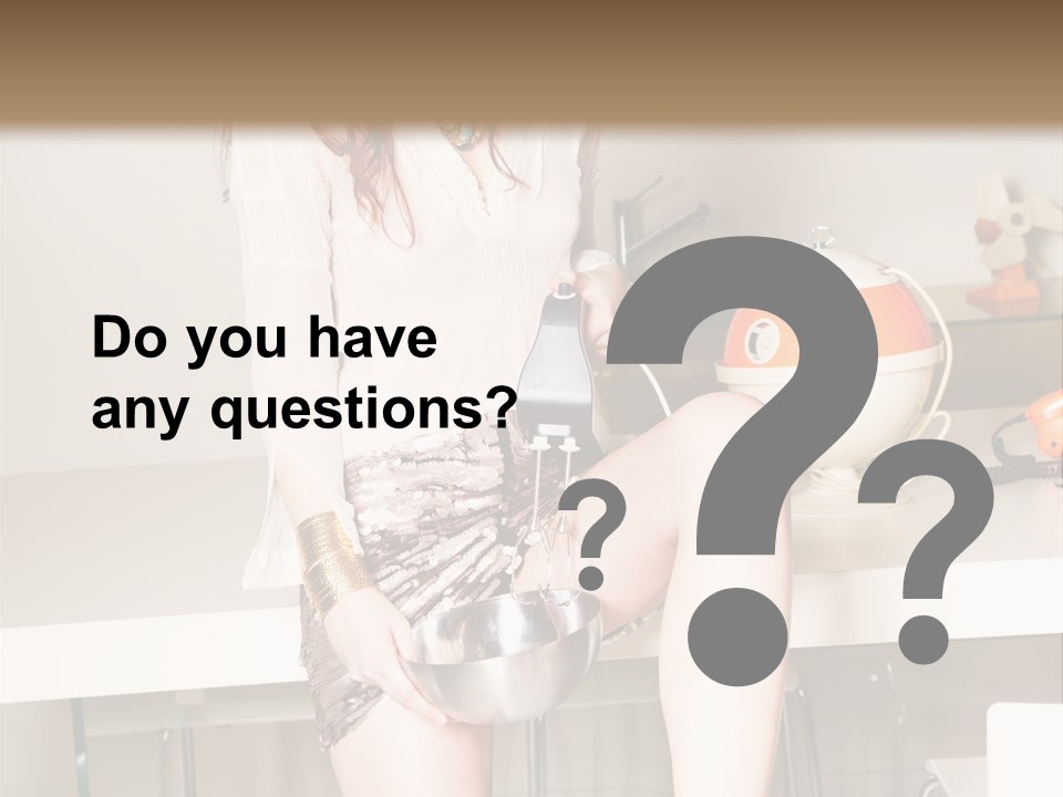 Interior Fashion Legs PowerPoint Template