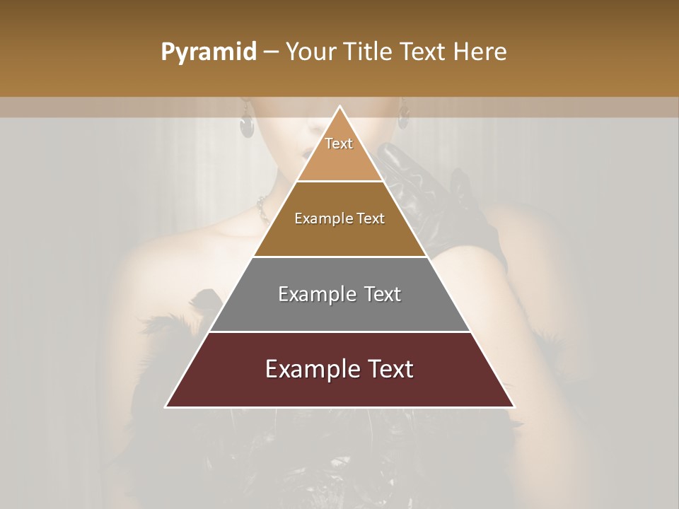 Carbaret Red Lady PowerPoint Template