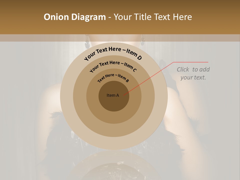 Carbaret Red Lady PowerPoint Template