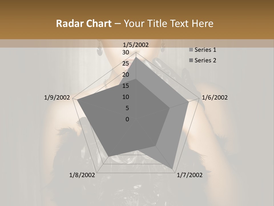 Carbaret Red Lady PowerPoint Template