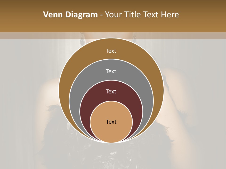 Carbaret Red Lady PowerPoint Template