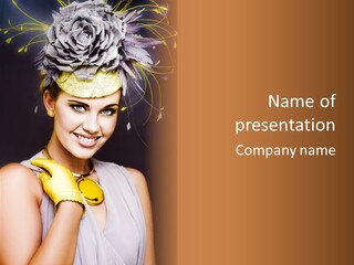 Beautiful Posing Elite PowerPoint Template