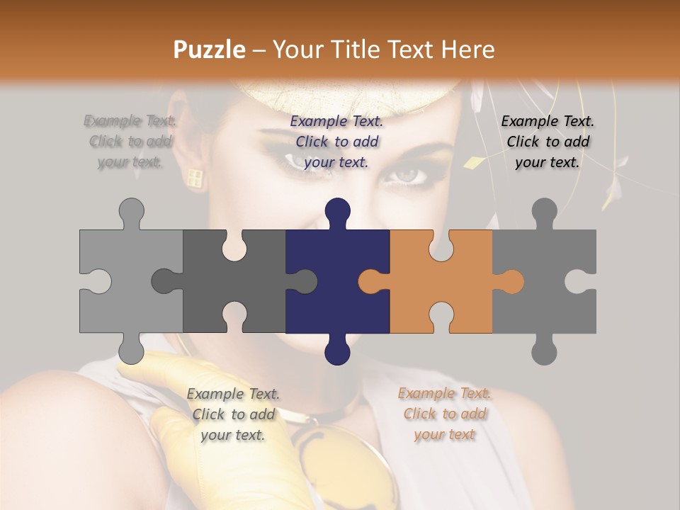 Beautiful Posing Elite PowerPoint Template