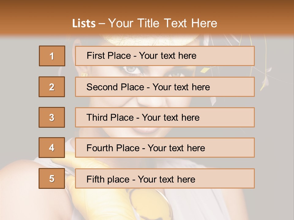 Beautiful Posing Elite PowerPoint Template