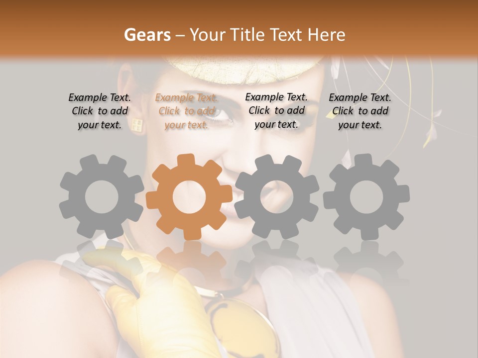 Beautiful Posing Elite PowerPoint Template