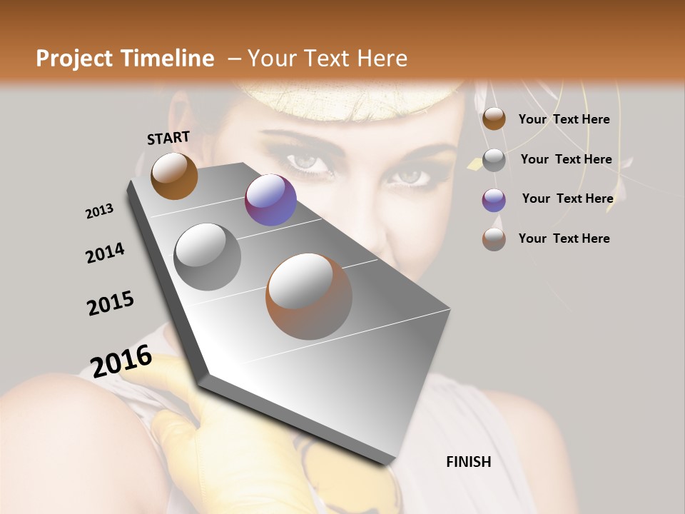 Beautiful Posing Elite PowerPoint Template