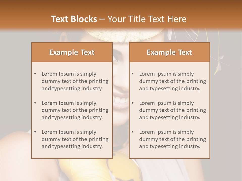 Beautiful Posing Elite PowerPoint Template