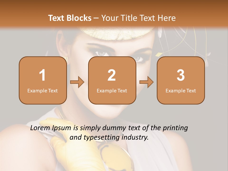 Beautiful Posing Elite PowerPoint Template