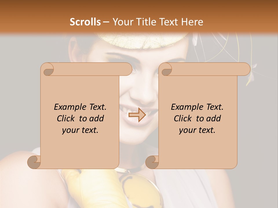 Beautiful Posing Elite PowerPoint Template