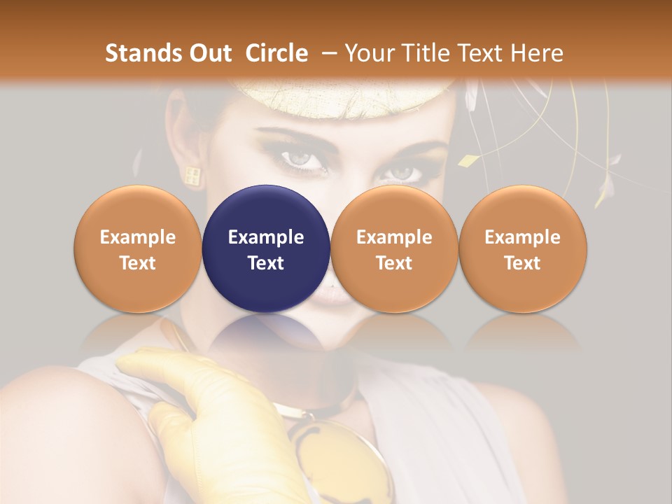 Beautiful Posing Elite PowerPoint Template