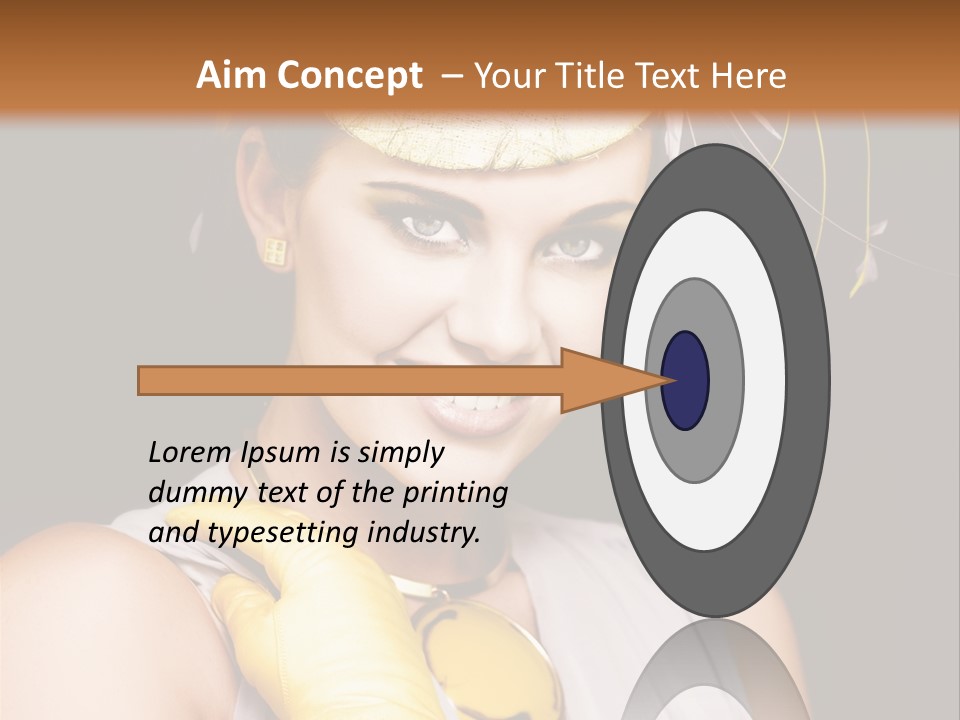 Beautiful Posing Elite PowerPoint Template