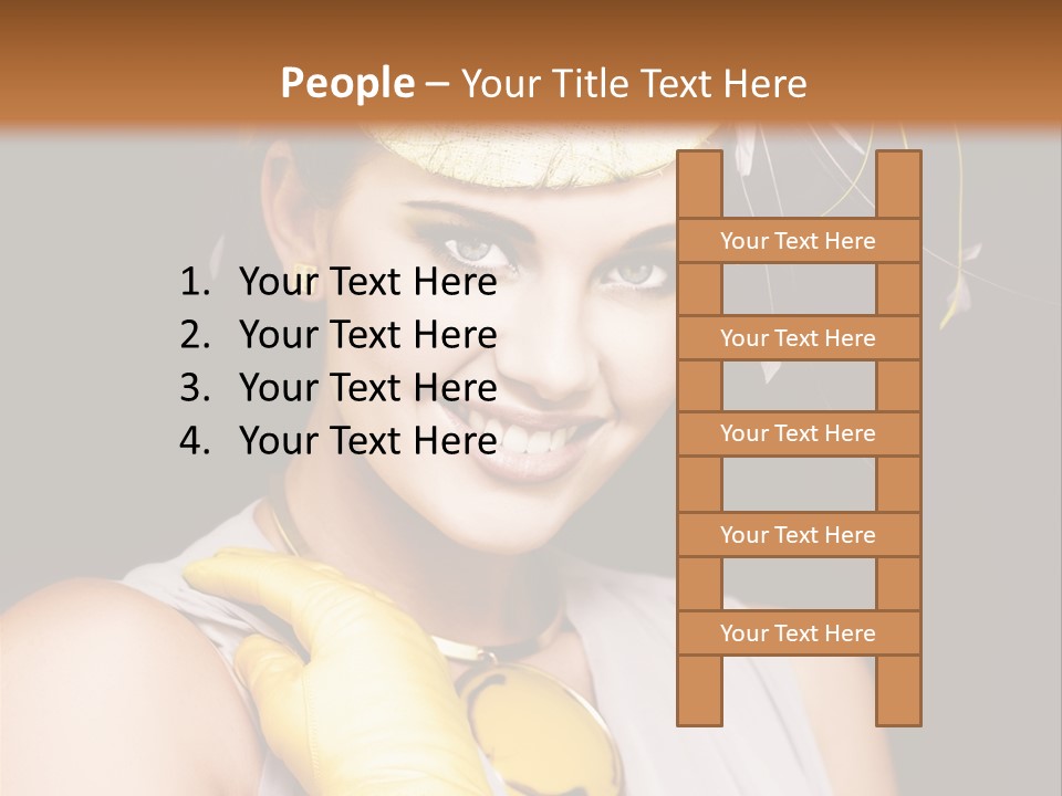 Beautiful Posing Elite PowerPoint Template
