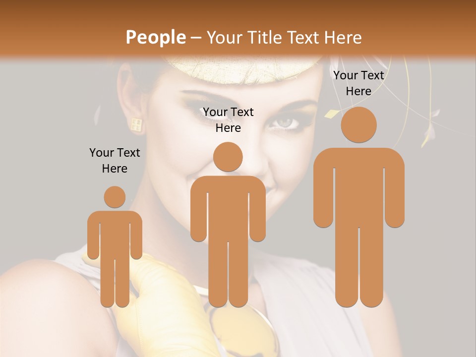 Beautiful Posing Elite PowerPoint Template