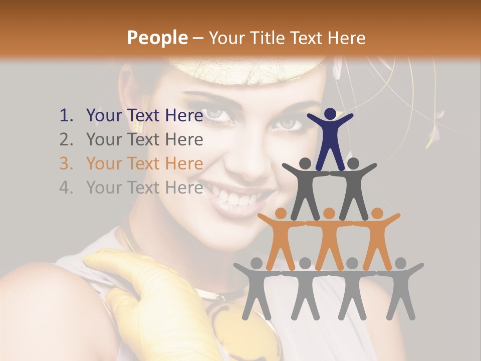 Beautiful Posing Elite PowerPoint Template