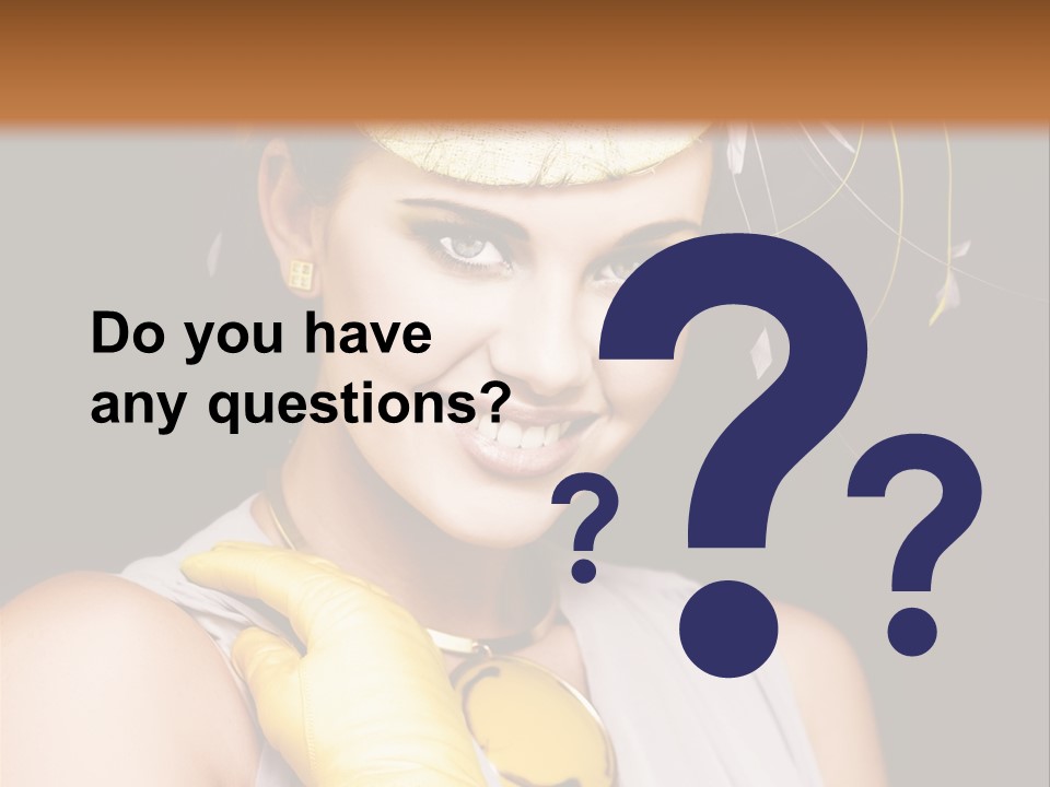 Beautiful Posing Elite PowerPoint Template