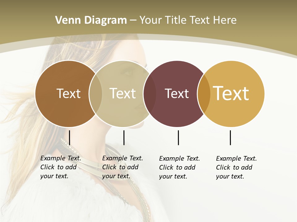 Hairstyle Contemporary Sexy PowerPoint Template