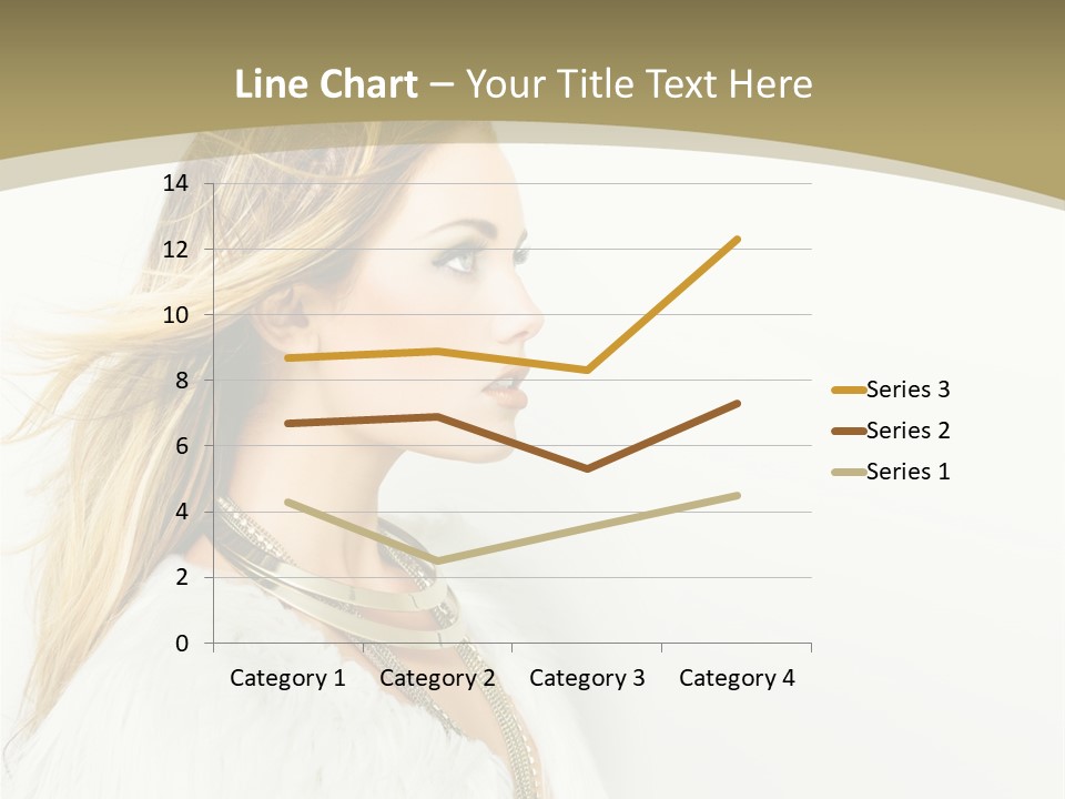 Hairstyle Contemporary Sexy PowerPoint Template