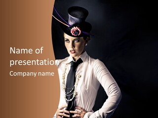 Attire Fashion Stylish PowerPoint Template