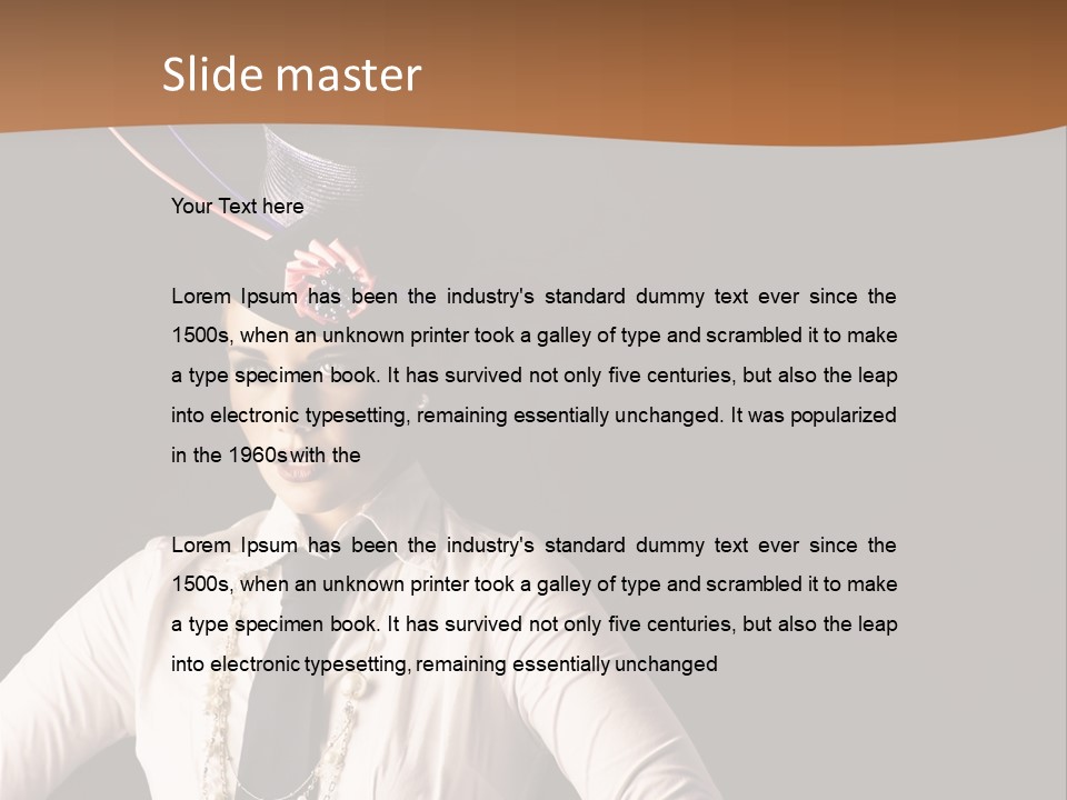 Attire Fashion Stylish PowerPoint Template