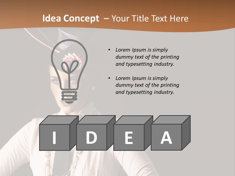 Attire Fashion Stylish PowerPoint Template