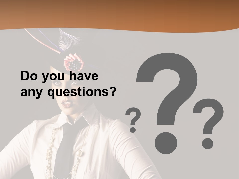 Attire Fashion Stylish PowerPoint Template