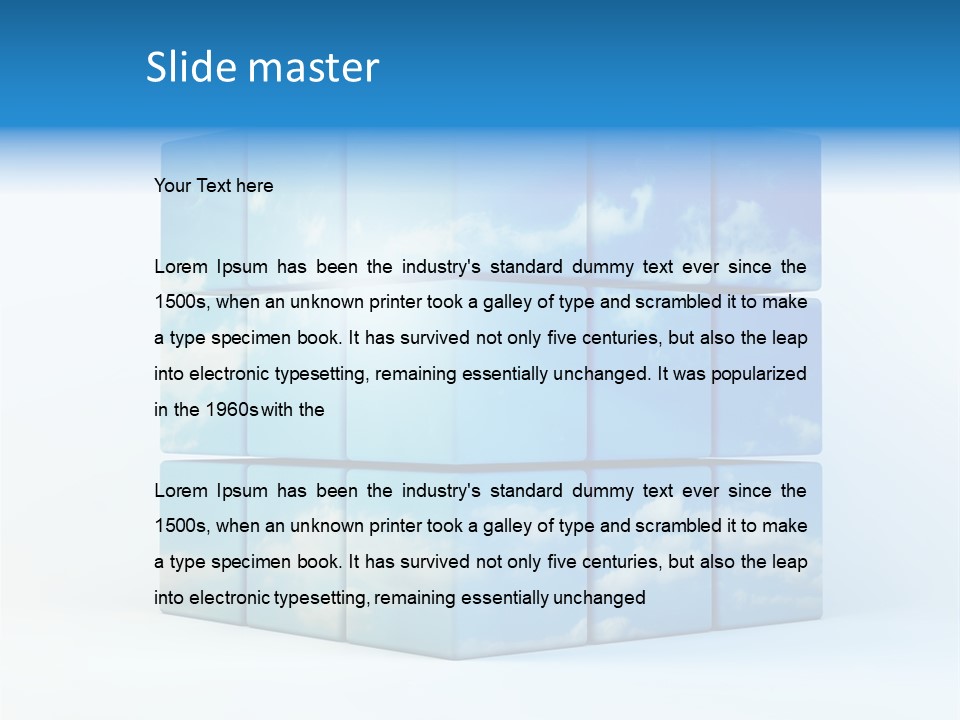 Nature Box Communication PowerPoint Template