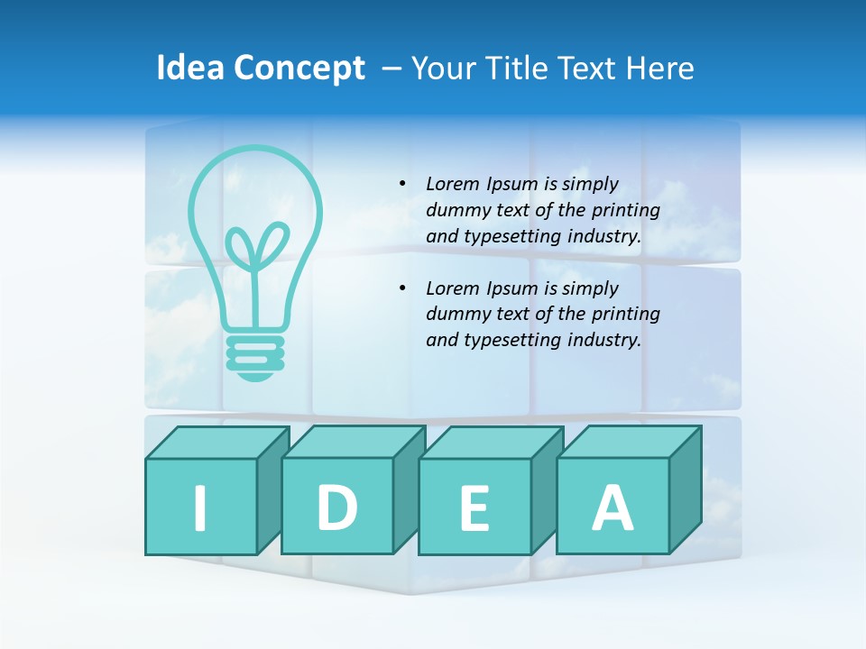Nature Box Communication PowerPoint Template