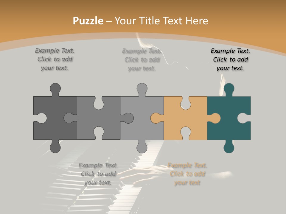 Musical Acoustic Artist PowerPoint Template