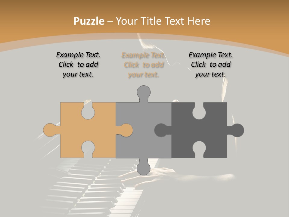 Musical Acoustic Artist PowerPoint Template