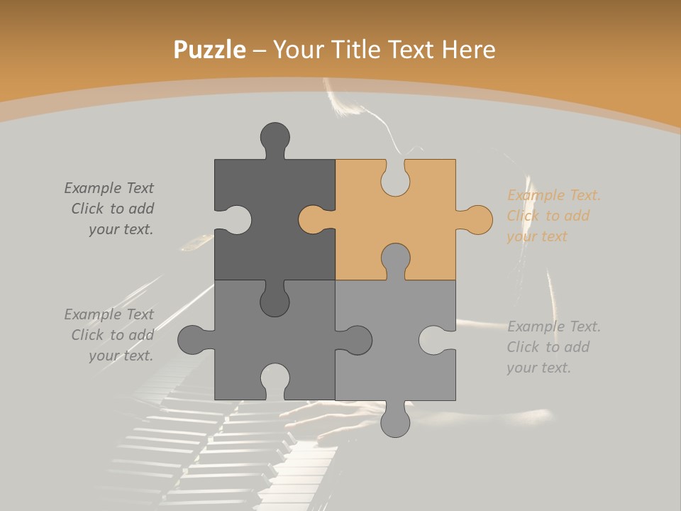 Musical Acoustic Artist PowerPoint Template