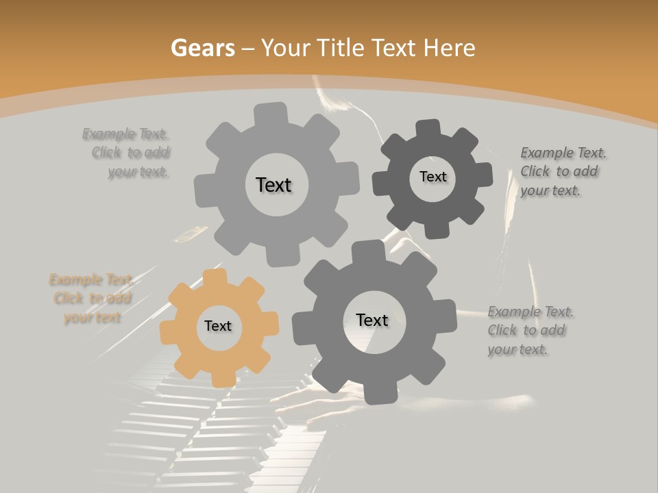 Musical Acoustic Artist PowerPoint Template