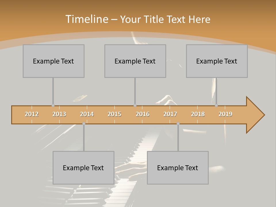 Musical Acoustic Artist PowerPoint Template