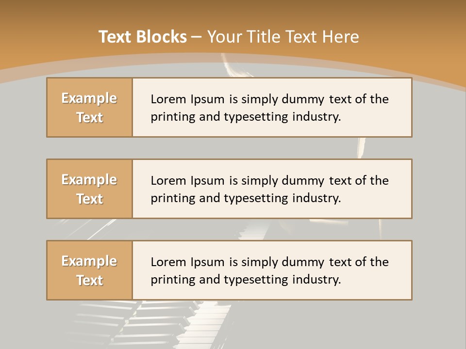 Musical Acoustic Artist PowerPoint Template
