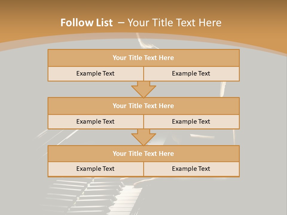 Musical Acoustic Artist PowerPoint Template