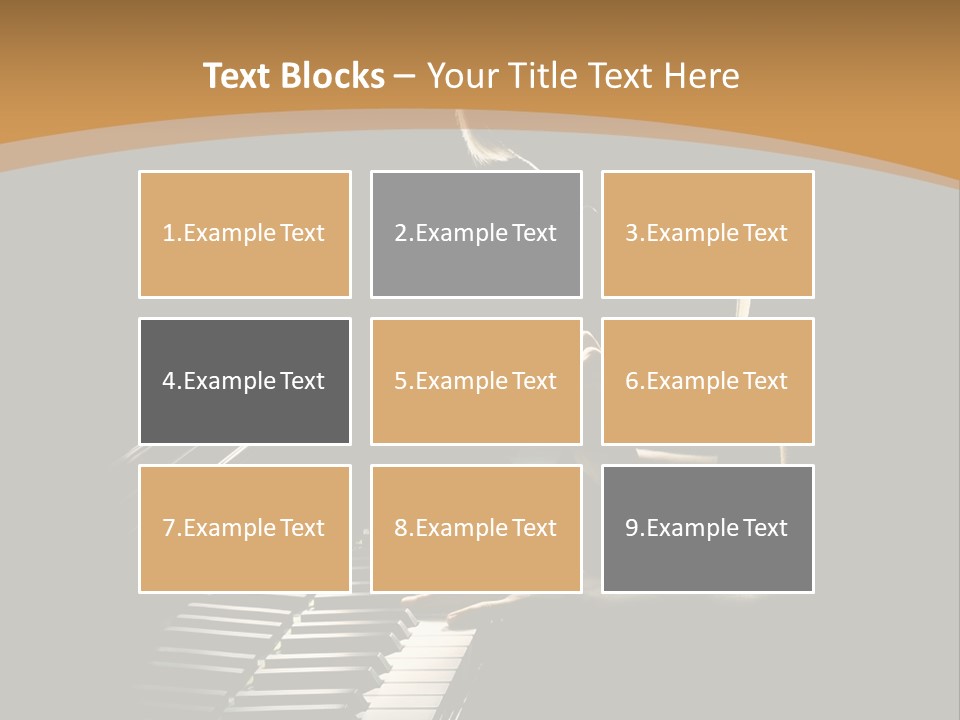 Musical Acoustic Artist PowerPoint Template